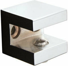 Karag Mensole Stainless Steel Shelf Brackets Silver 2pcs 9005