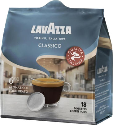Lavazza Κάψουλες Espresso Classico Συμβατές με Μηχανή Senseo Pads 36caps