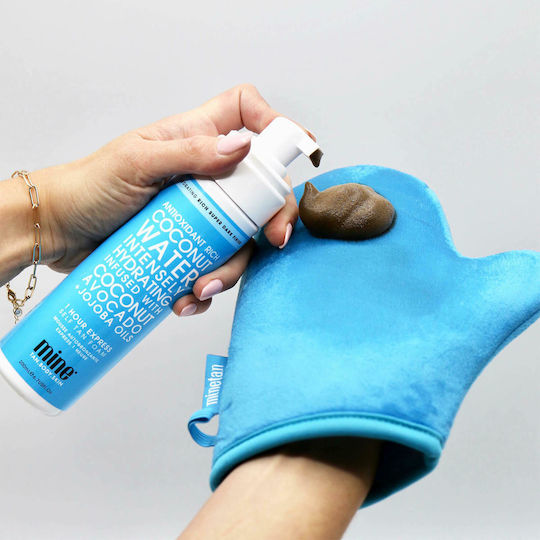 MineTan BodySkin Coconut Water Self Tanning Mousse Σώματος Dark 200ml