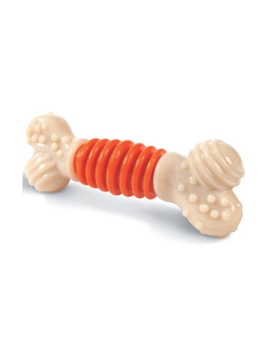 Nylabone Dental Pro Action Dental Παιχνίδι Κόκκαλο Σκύλου Μασητικό με Γεύση Μπέικον Small