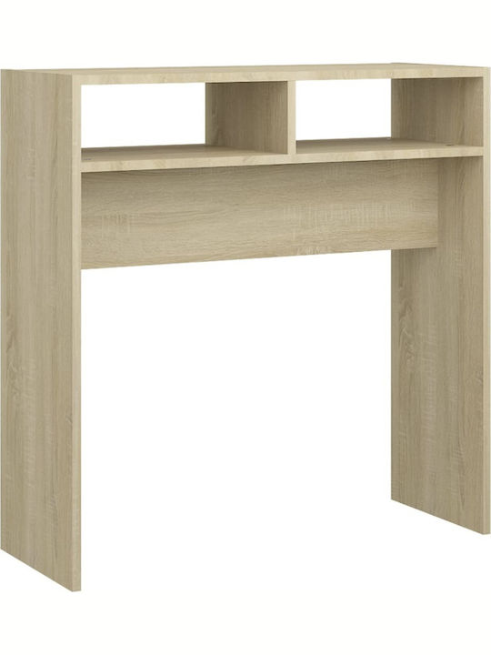 Wooden Console Table Sonoma L78xW30xH80cm