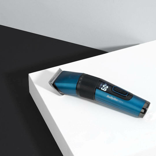 Babyliss Επαναφορτιζόμενη Κουρευτική Μηχανή Μπλε E990E