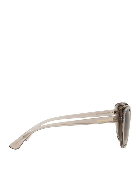 Armani Exchange Women's Sunglasses with Gray Plastic Frame and Gray Gradient Lens AX4111SU 824013