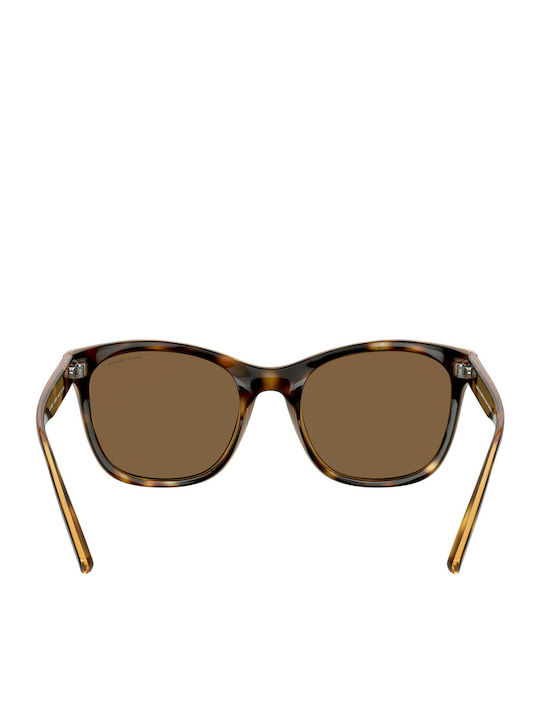 Armani Exchange Unisex Γυαλιά Ηλίου με Καφέ Κοκκάλινο Σκελετό και Χρυσό Καθρέφτη Φακό AX4105S 82135A