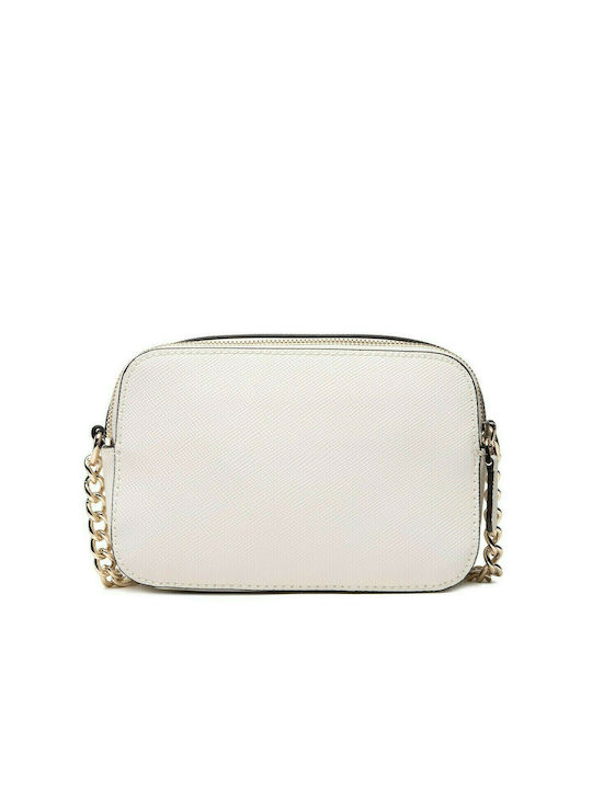 Guess Din piele Geantă de damă Crossbody Ivory