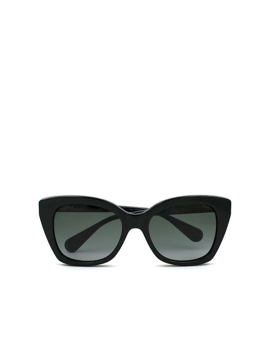 Gucci Women's Sunglasses with Black Plastic Frame and Black Gradient Lens GG0921S 001
