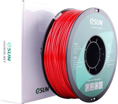 Esun ABS 3D-Drucker Filament 1.75mm Rot 1kg