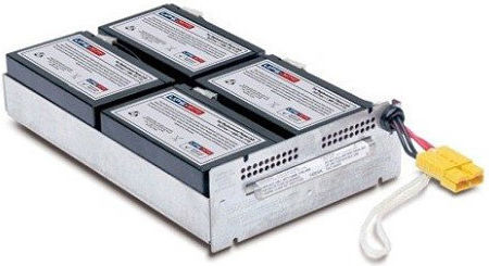 APC Replacement Cartridge 24 UPS Battery with Capacity 9Ah and Voltage 12V 1pcs
