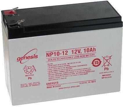 Enersys NP10-12 UPS Battery with Capacity 10Ah and Voltage 12V 1pcs