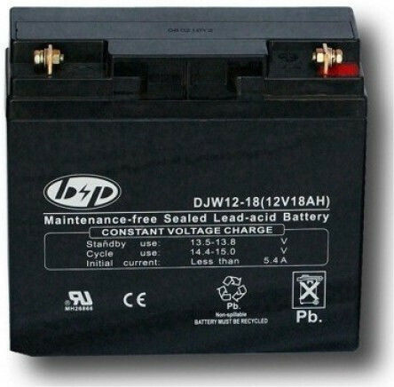 B&P DJW12-12 UPS Battery with Capacity 12Ah and Voltage 12V 1pcs