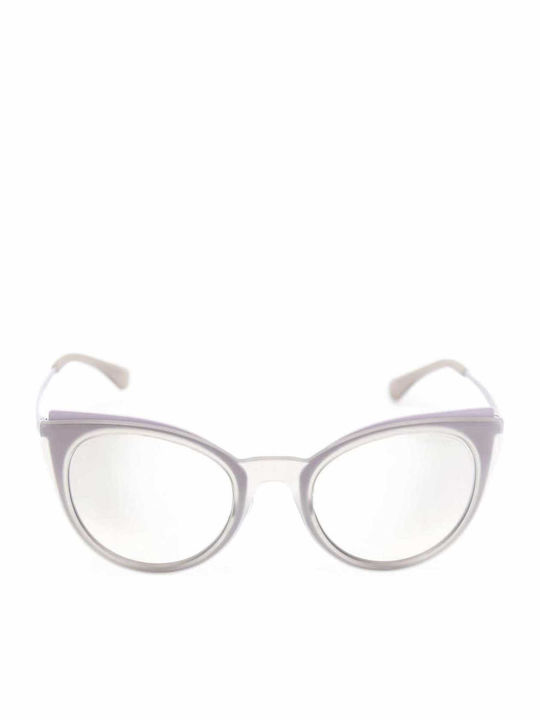 Emporio Armani Sonnenbrillen mit Rosa Rahmen und Silber Spiegel Linse EA2063 32178Z
