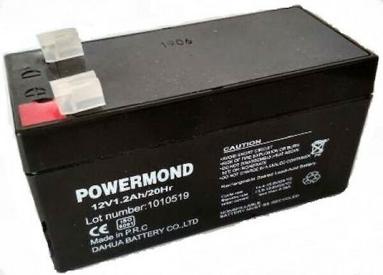 Dahua Батерия UPS с Капацитет 1.2Ах и Напрежение 12V 101-025 1бр