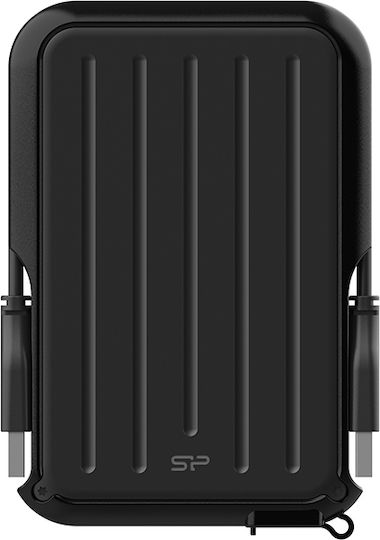 Silicon Power Armor A66 USB-A 3.2 Externe Festplatte 1.0TB 2.5" Schwarze