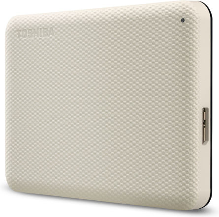 Toshiba Canvio Advance USB 3.0 Εξωτερικός HDD 1TB 2.5" Μπεζ