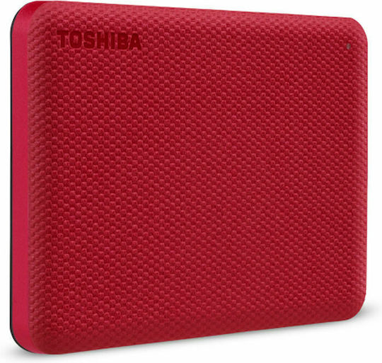 Toshiba Canvio Advance USB 3.2 Externe Festplatte 4TB 2.5" Rote