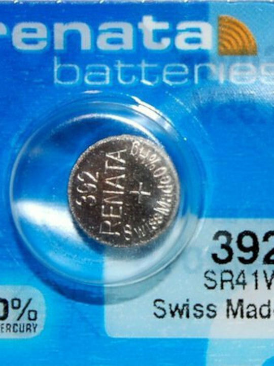 Renata 392 Baterii Oxid de argint pentru ceasuri SR41 1.55V 10buc