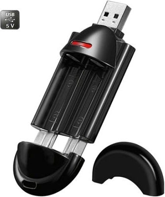 Minwa MWU112 Φορτιστής 2 Μπαταριών Ni-Cd/Ni-MH Μεγέθους AA/AAA