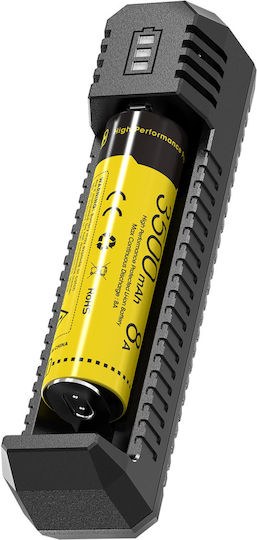 NiteCore UI1 USB Charger Batteries Li-ion Size 18650/16340/26650/14500