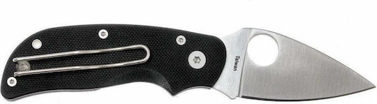 Spyderco Cat G-10 PLN Джобно ножче Черен в Калъф