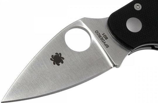 Spyderco Cat G-10 PLN Джобно ножче Черен в Калъф