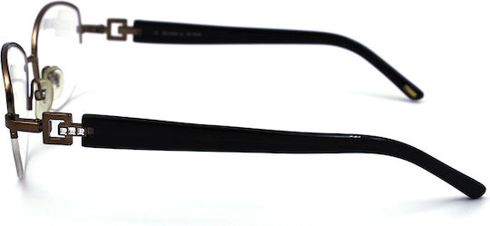 Lozza Eyeglass Frame Brown VL2001S SCL