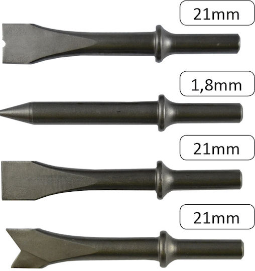 JBM Air Drill 1/4" (6.35mm) Set of 9pcs 52718