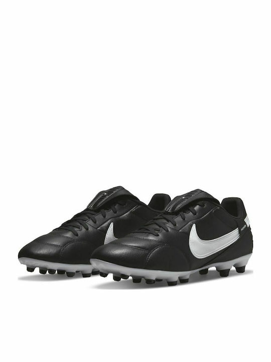 Nike Premier 3 Ποδοσφαιρικά Παπούτσια με Τάπες FG Μαύρα