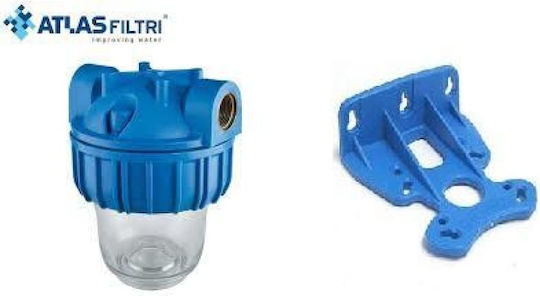 Atlas Filtri Medium Plus 3P AFO SX TS Συσκευή Φίλτρου Νερού Μονή Κάτω Πάγκου / Κεντρικής Παροχής Διατομής 3/4''