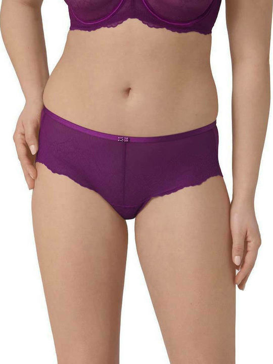 Mirage Spotlight Femeie Boxer cu Dantelă Violet
