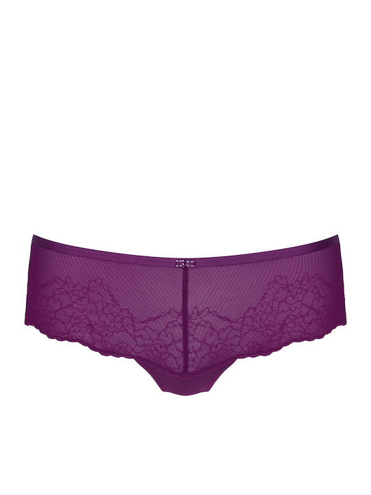 Mirage Spotlight Femeie Boxer cu Dantelă Violet