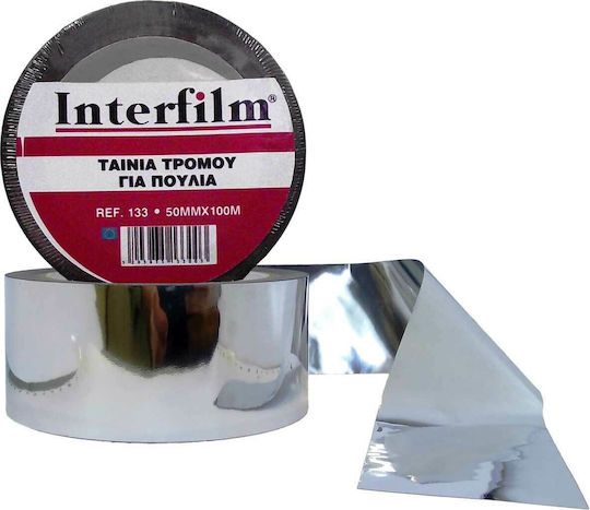 Interfilm Scare Birds Tape Ταινία Απώθησης Πουλιών 100x0.05m