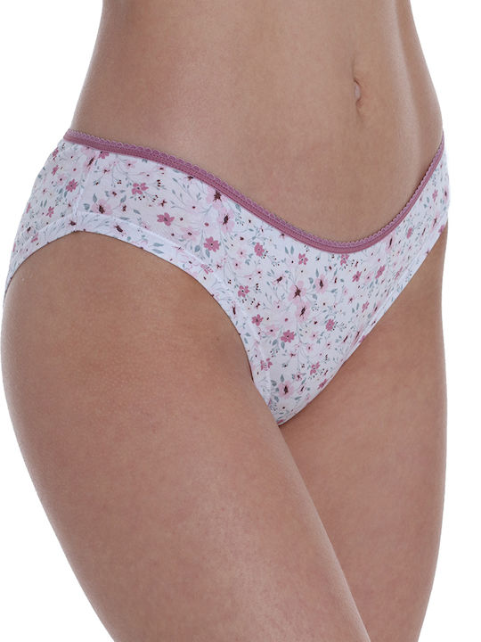 Tai Βαμβακερά Women's Slip 3Pack White/Green/Red