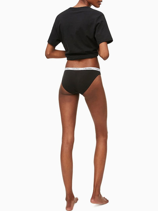 Βαμβακερά Γυναικεία Slip 3Pack Μαύρα
