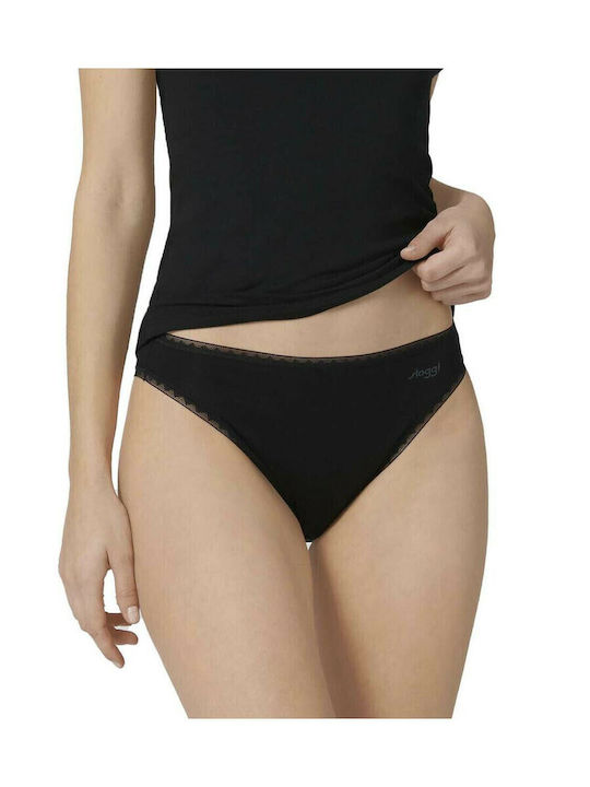 Go H Βαμβακερά Damen Brasilien 2Pack Schwarz