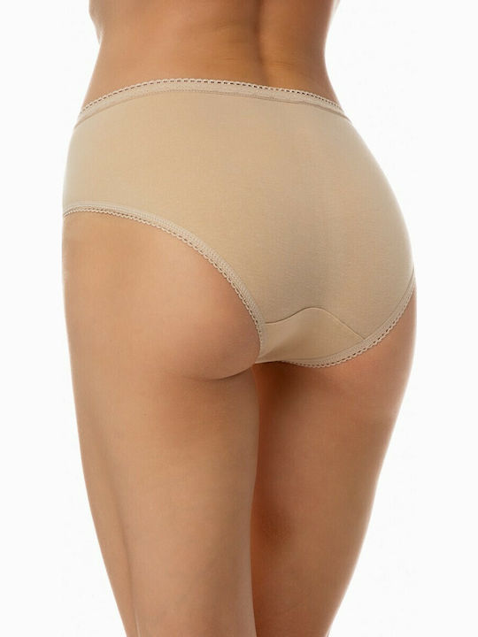 Βαμβακερά Women's Slip 2Pack Beige
