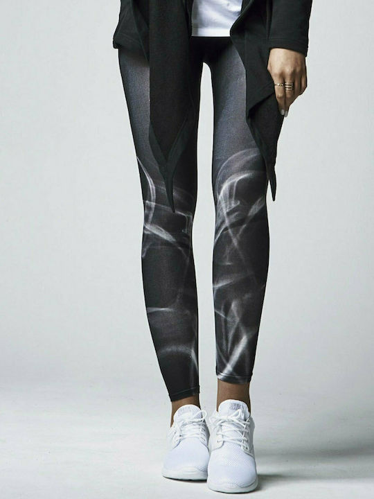 Frauen Lang Leggings Schwarz