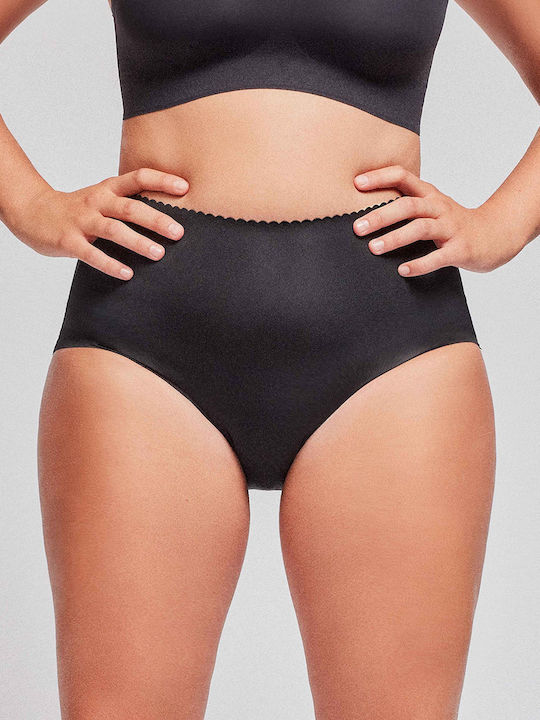 Gisela High-waisted Women's Slip Seamless Black