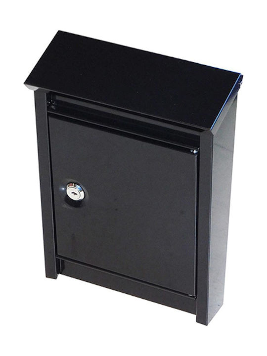 Artekko Cutie Poștală Pentru În Aer Liber Metalică Neagră 30.5x5x20.5cm