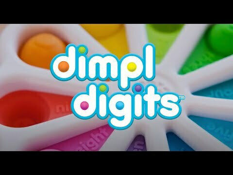 Fat Brain Toys Βρεφικό Παιχνίδι Dimpl Digits για 12+ Μηνών