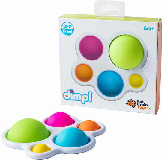 Fat Brain Toys Βρεφικό Παιχνίδι Dimpl για 6+ Μηνών