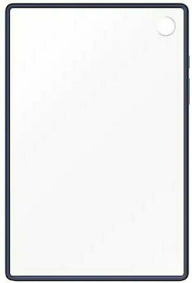 Samsung Clear Edge Cover Umschlag Rückseite Silikon Navy (Galaxy Tab A8) EF-QX200TNEGWW