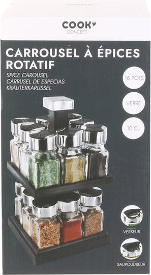Cook Concept Кутии за подправки на Въртяща се Основа
