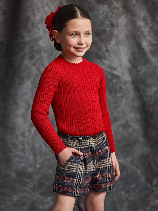 Șort/Salopetă Copii din Material Textil Multicolor