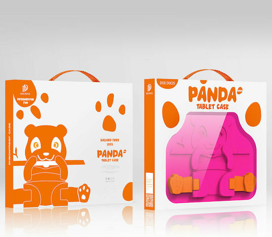 Dux Ducis Panda Back Cover for Kids Pink iPad mini 2021 / mini 2024