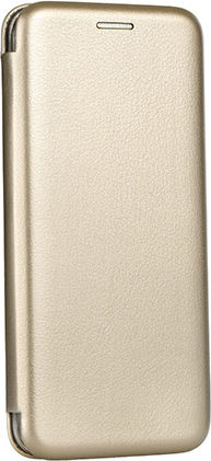 iNOS Book Δερματίνης Χρυσό (Galaxy A6 2018)