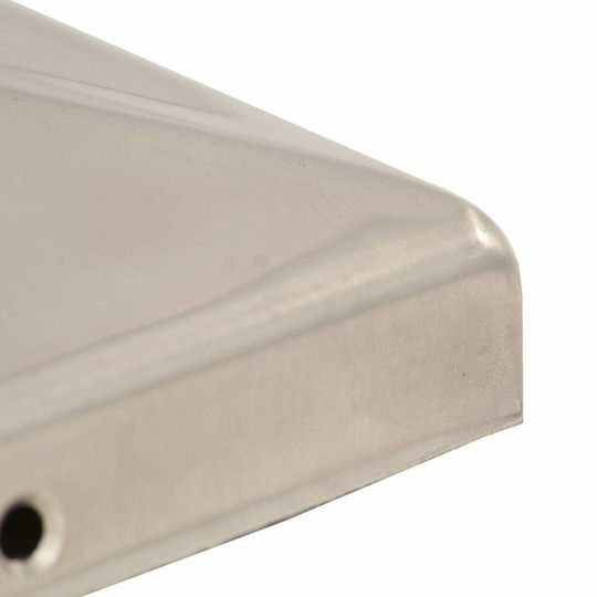 vidaXL Cap за градински под от Inox 101x101бр 6бр Колонна пирамида