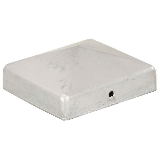 vidaXL Metal Cap for Garden Flooring Pyramid 8.1x8.1cm 6pcs