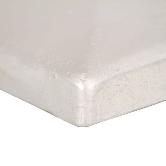vidaXL Metal Cap for Garden Flooring Pyramid 8.1x8.1cm 6pcs