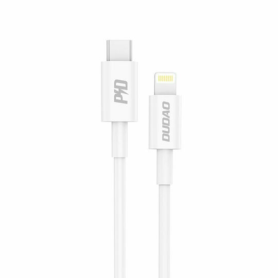 Dudao Ασύρματος Φορτιστής (Qi Pad) 18W Power Delivery Λευκός (A12S gift pack)