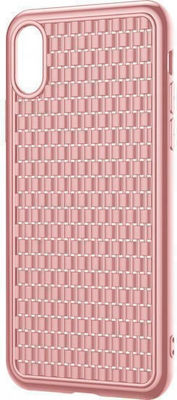 Baseus BV 2nd Generation Silicone Back Cover Pink (iPhone XS Max)